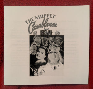  A collage modifying the poster of Casablanca to feature the Muppets.